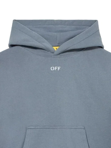 Bluza z kapturem dziecięca Off-white biała