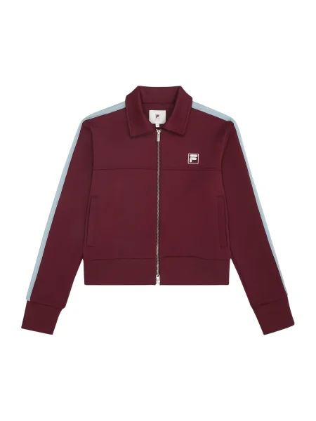 FILA Hanorac Como roșu bordeaux alb