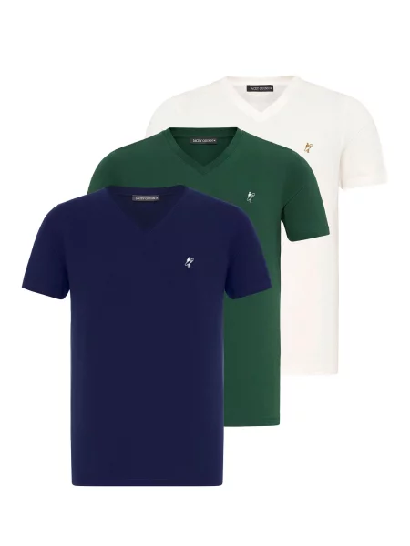 Jacey Quinn Tričko námořnická modř / jedle bílá