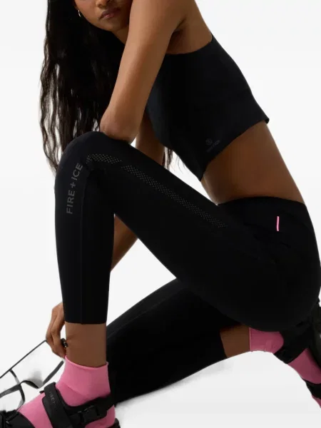 Leggings Bogner Fire+ice cu imagine negru