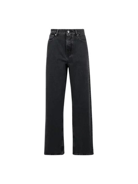 Jeansy Jil Sander czarne