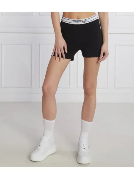 Tommy Jeans Pantaloni scurți negru