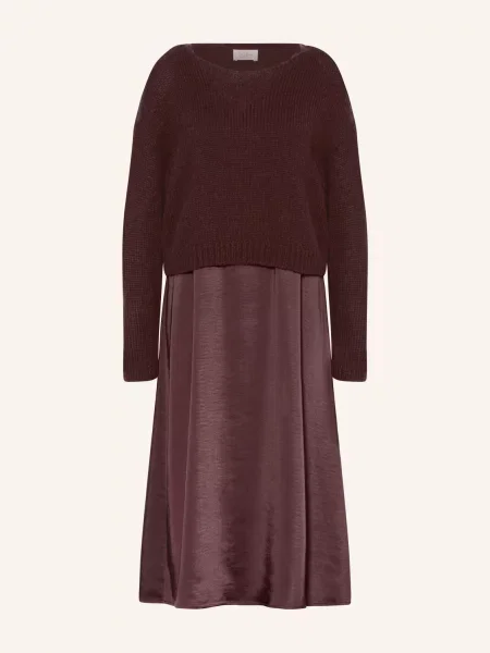 Robe Légère Zestaw: Sukienka I Sweter rot czerwona