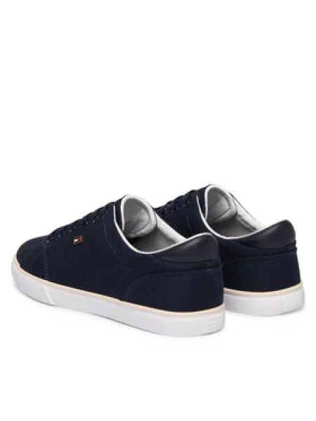 Tommy Hilfiger Superge Th Low Profile Vulc Canvas Mornarsko modra