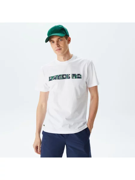 Футболка Lacoste белая