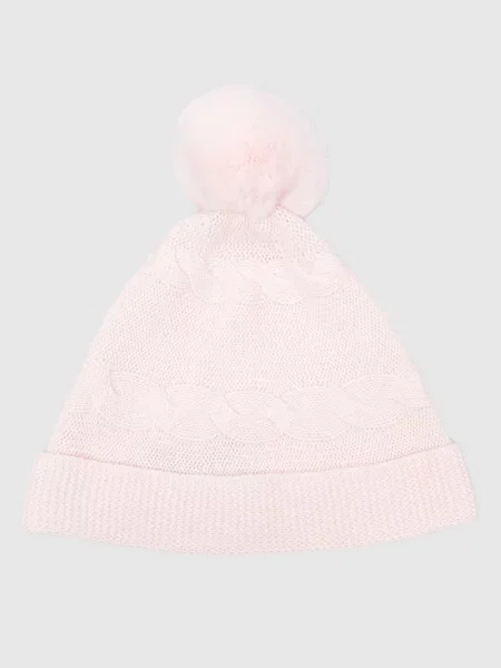 Детская шапка Loro Piana розовая