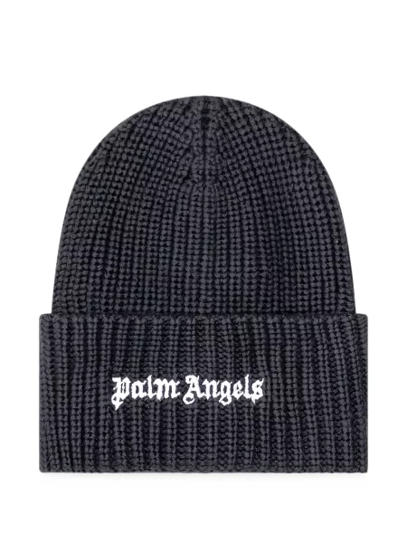 Czapka dziecięca Palm Angels czarna