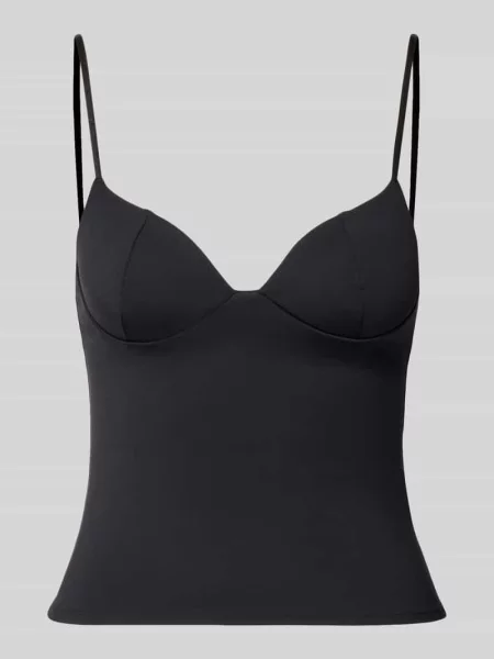 Top Gina Tricot czarny