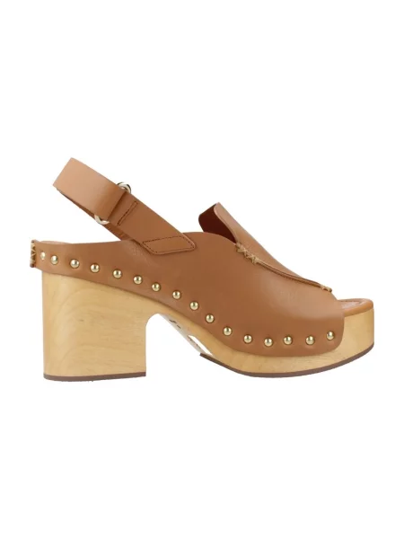 Pantofi Claire Charlotte maro
