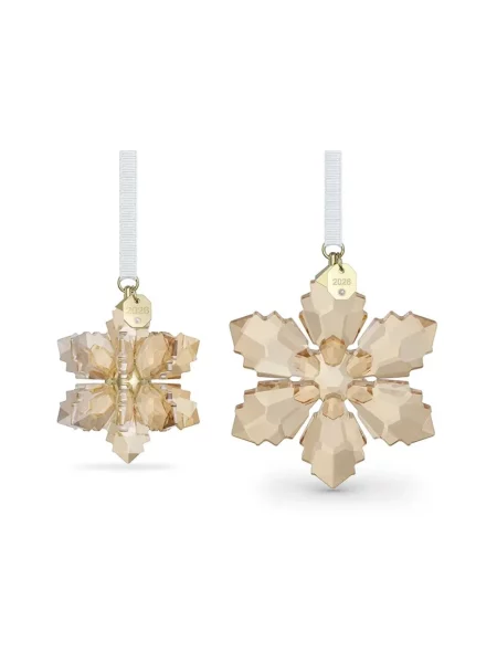 Kolczyki Swarovski żółte
