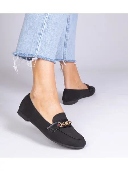 Loafersy Marka Niezdefiniowana čierna