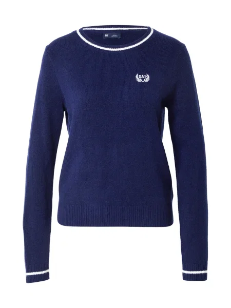 GAP Pulover bleumarin / alb albastru