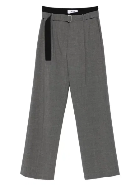 Pantaloni Msgm plisate gri