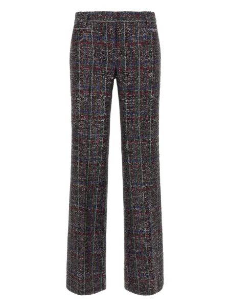 Pantaloni Missoni în carouri gri