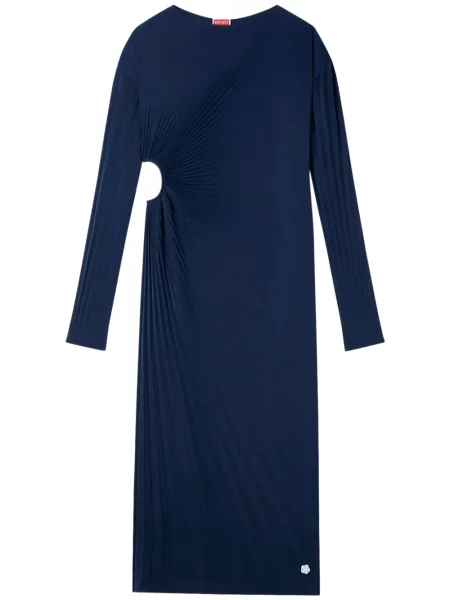 Rochie midi Kenzo până la genunchi de costum albastru