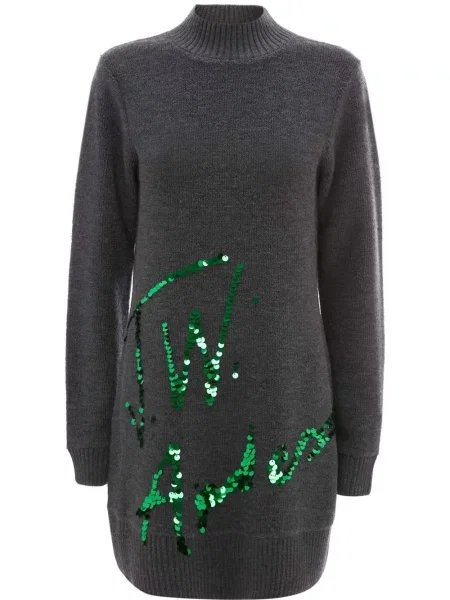 Rochie Jw Anderson cu paiete tricotate gri