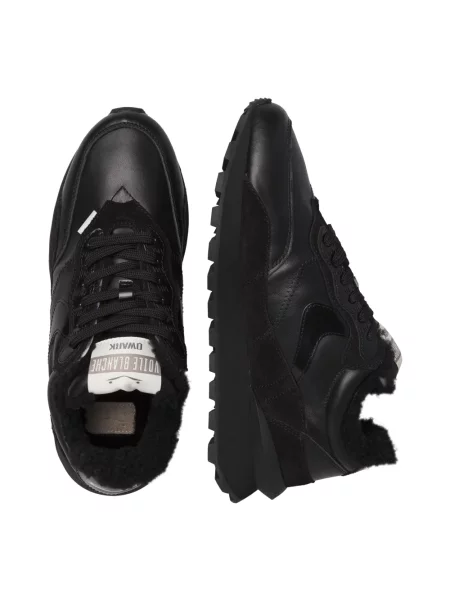Sneakersy Voile Blanche wełniane czarne