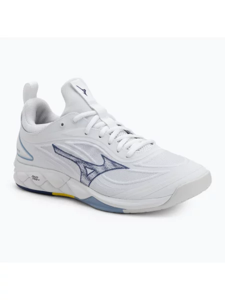 Volejbalové topánky Mizuno Wave Luminous 3 biele/bellwether modré/belairblu biela