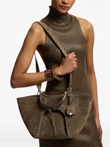 Geantă shopper Ralph Lauren Collection verde