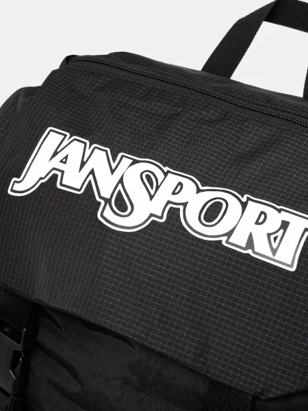 Большой рюкзак Jansport с принтом черный