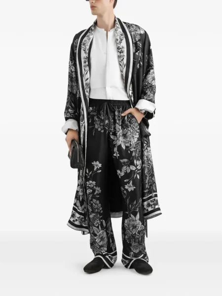 Cămașă Dolce & Gabbana de mătase alb