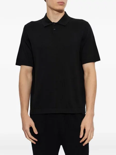 Tricou polo Lisa Yang negru