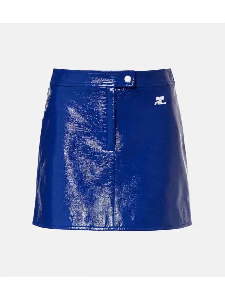 Fustă Courreges albastru