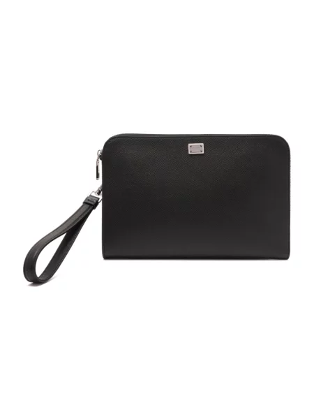 Torba Dolce And Gabbana skórzana czarna