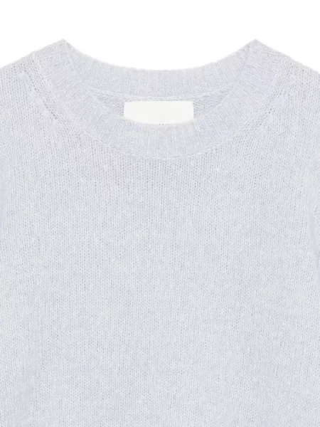 Пуловер Lisa Yang с кръгло деколте сиво