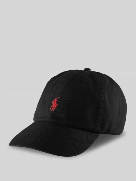 Polo Ralph Lauren czapka z daszkiem gładka czarny
