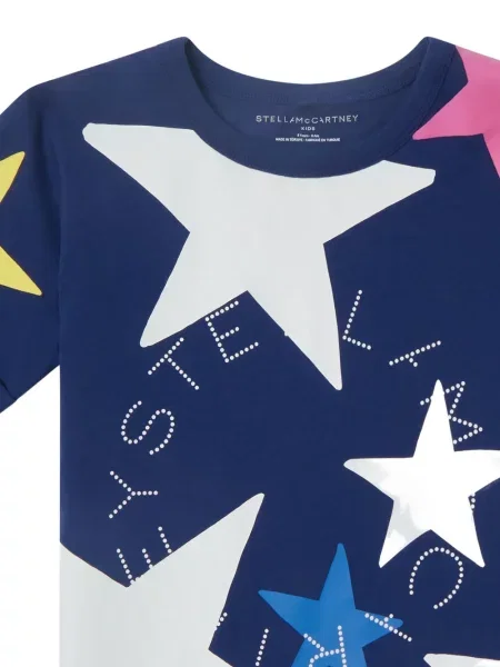 Koszulka dziecięca Stella Mccartney niebieska
