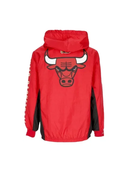 Kurtka Mitchell & Ness czerwona