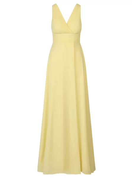 Kraimod Rochie de seară deschis galben