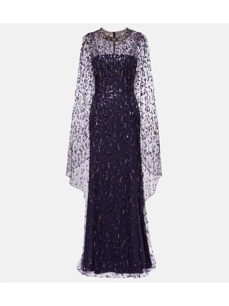 Rochie Jenny Packham violet