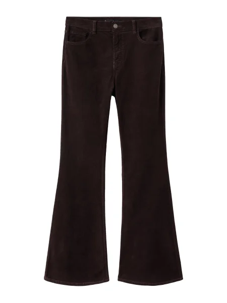 MANGO Kavbojke VIOLETAV temno rjava