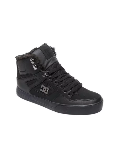 Sneakerși Dc Shoes din nubuc negru