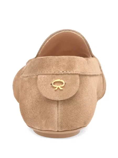 Loafers Gianvito Rossi σουέντ καφέ