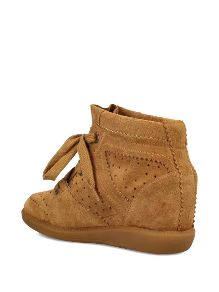 Botine Isabel Marant cu pană maro