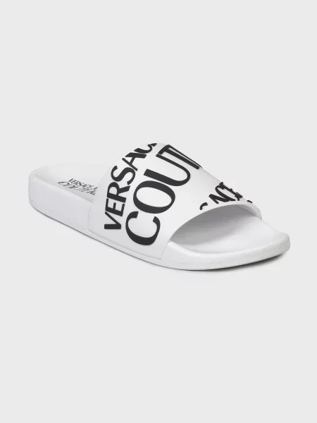 Шлепанцы Versace Jeans Couture белые