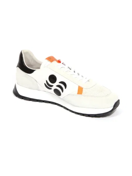 Sneakersy Pantofola D'oro zamszowe białe
