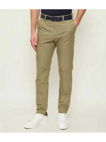 BOSS BLACK Pantaloni chino negru