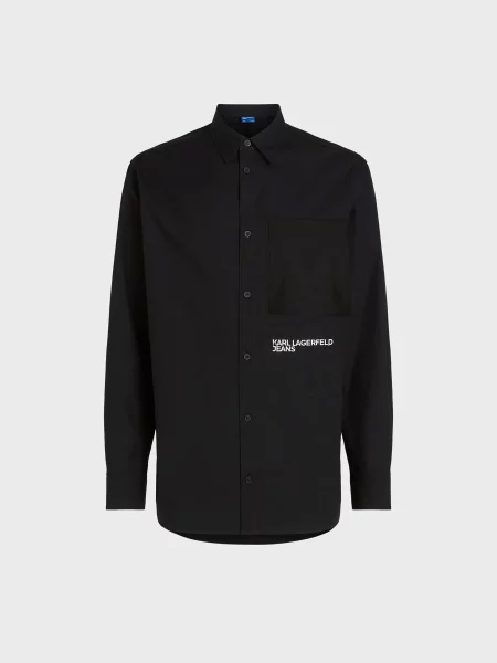 Сорочки Karl Lagerfeld Jeans чорний