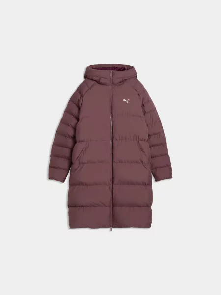 Демісезонна куртка PUMA Mono Hooded Parka комбінований верх коричневий