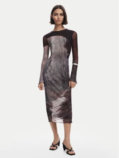 Desigual Rochie de zi Abyss Lacroix maro