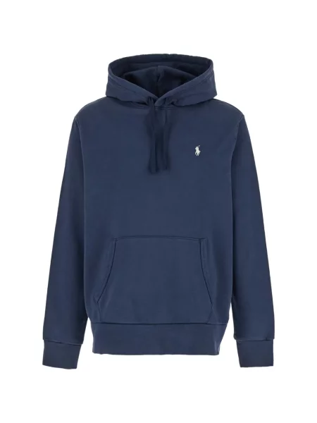 Hanorac Polo Ralph Lauren cu cordon cu dungi albastru