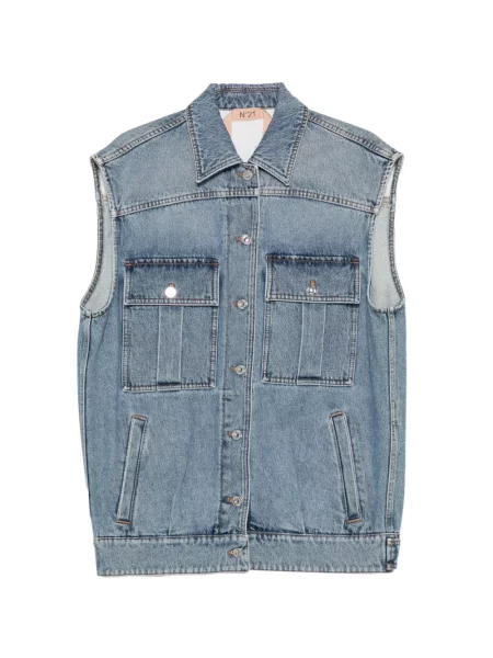 Vestă denim N°21 albastru