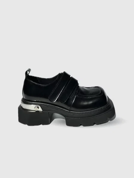 Кожаные туфли Evie черные