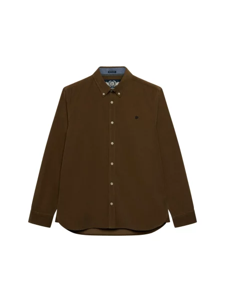 Superdry & Co Cămașă Classic închis maro