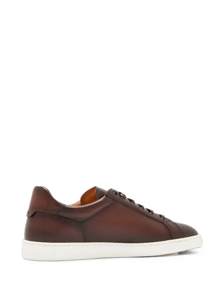 Sneakerși Magnanni din piele maro
