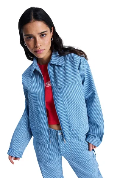 ROXY Prehodna jakna svetlo modra